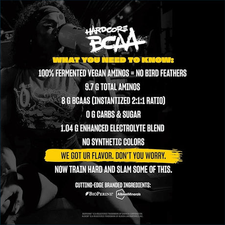 Mutant Hardcore BCAA, 30 Servings BCAA | Amino Acids Mutant 