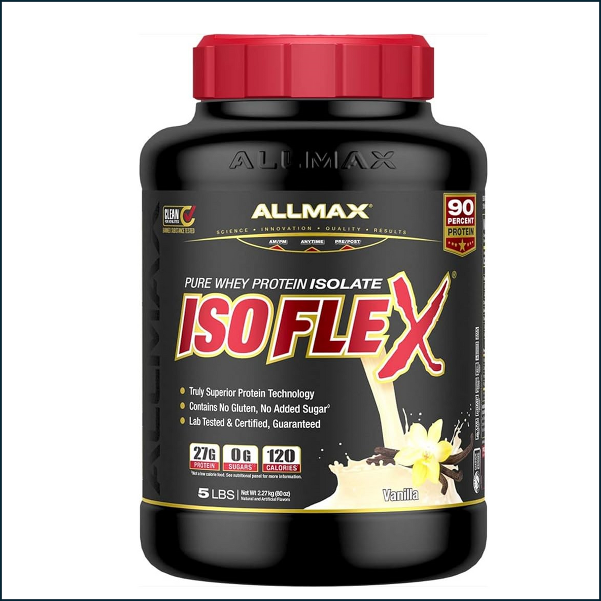 Allmax IsoFlex Whey Protein, 5lbs