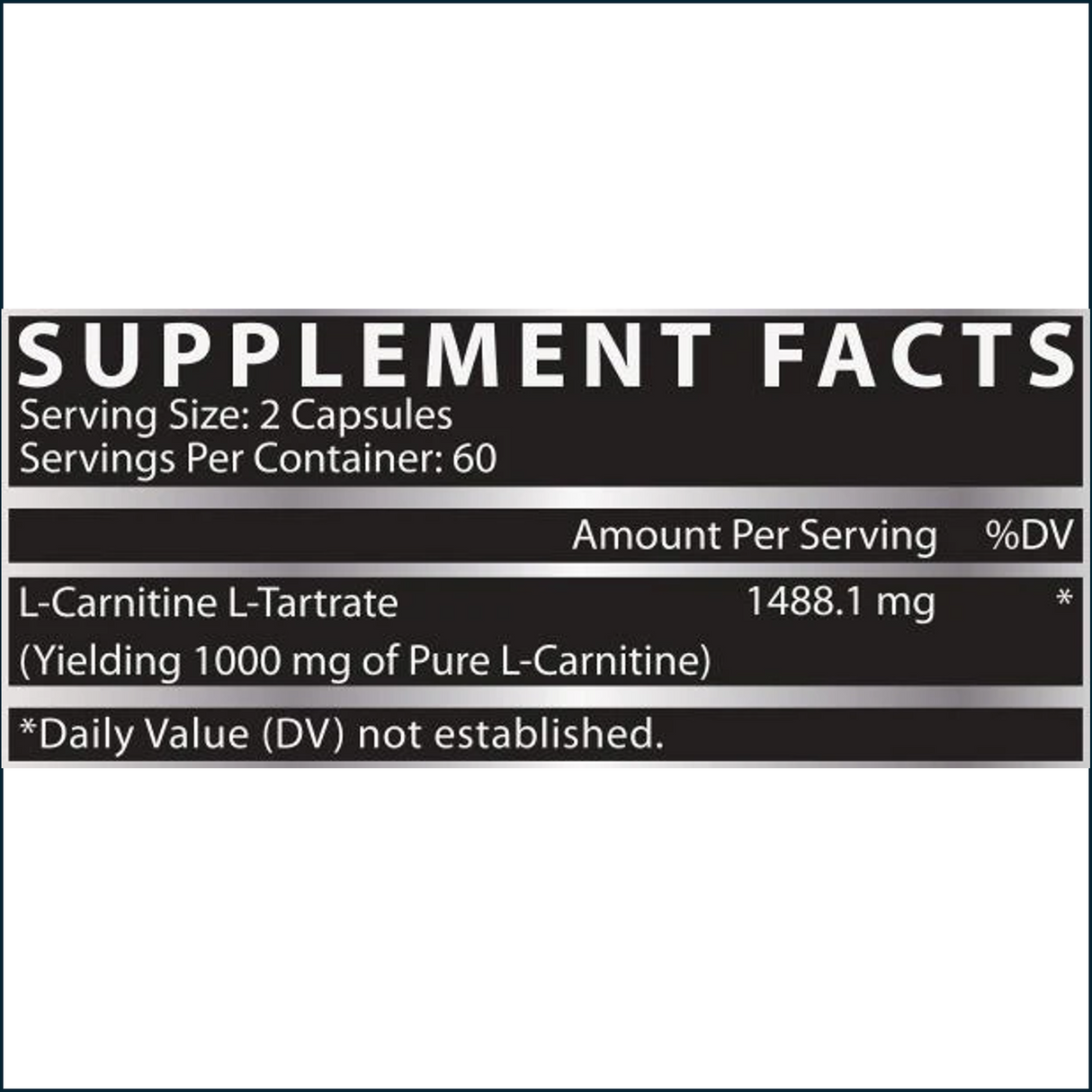 Nutrex L-Carnitine 1000, 120 Caps