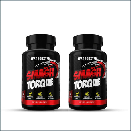 Smash Torque Testo Booster, 2 x 60 Capsules Testosterone Boosters Smash 