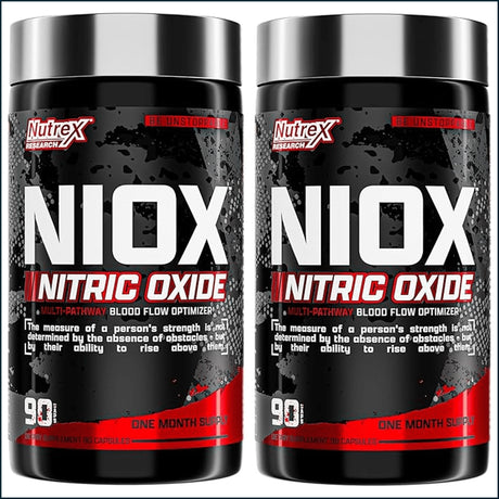 Nutrex Niox Nitric Oxide, 2 x 90 Caps Combo Deals - BOGO Nutrex Research 
