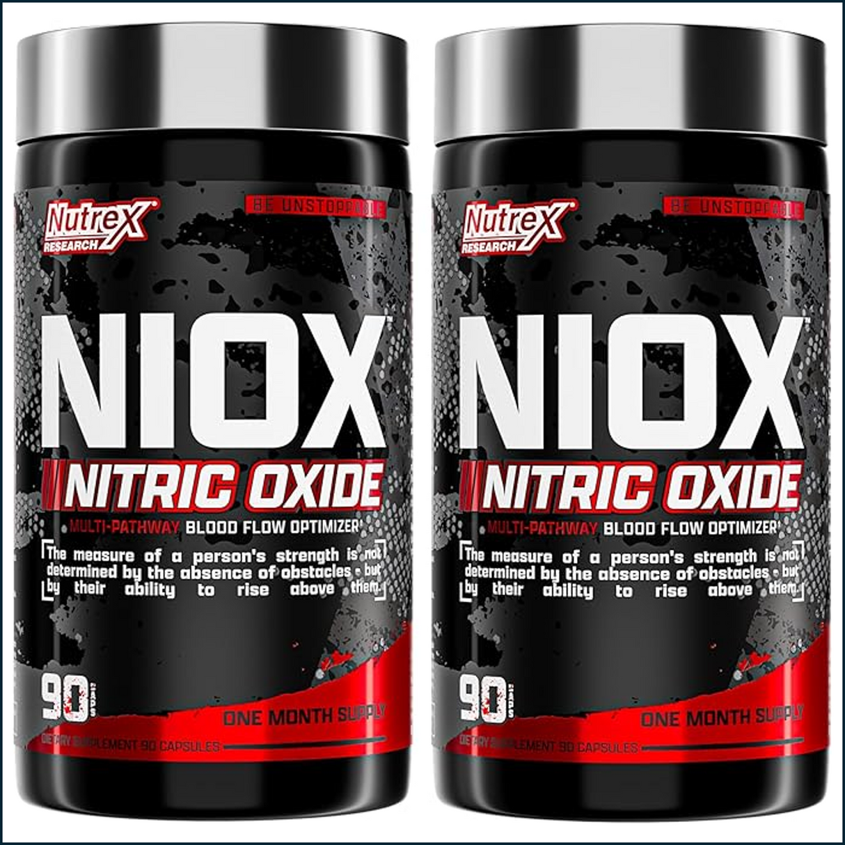 Nutrex Niox Nitric Oxide, 2 x 90 Caps