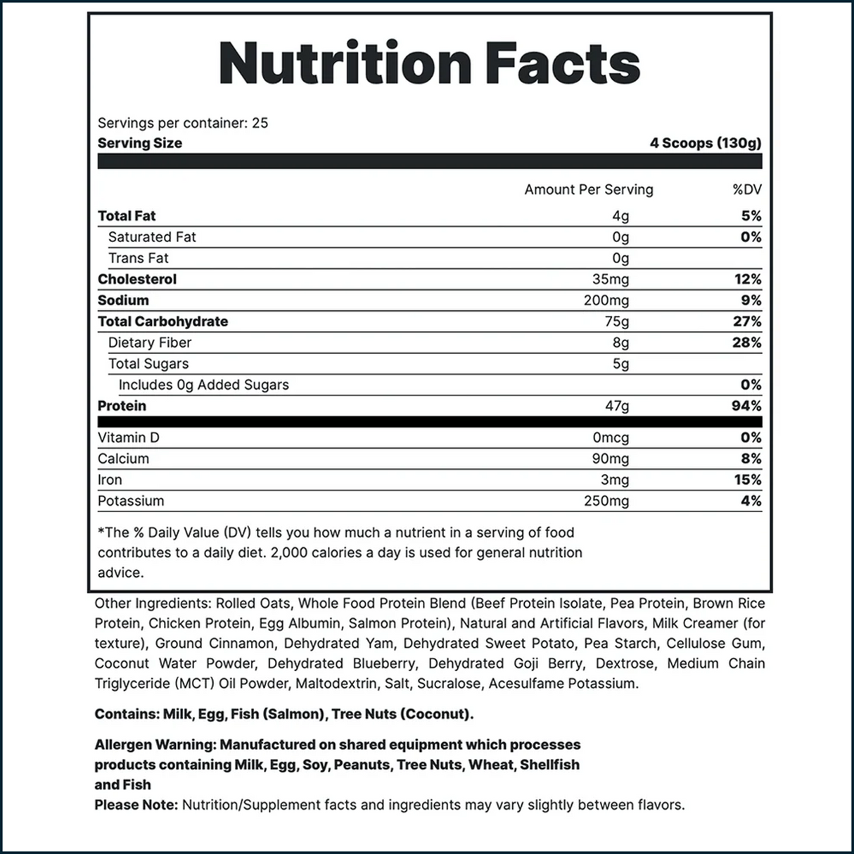 RedCon1 MRE Meal Replacement, 7lbs