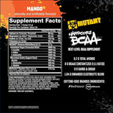 Mutant Hardcore BCAA, 30 Servings BCAA | Amino Acids Mutant 