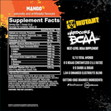 Mutant Hardcore BCAA, 30 Servings