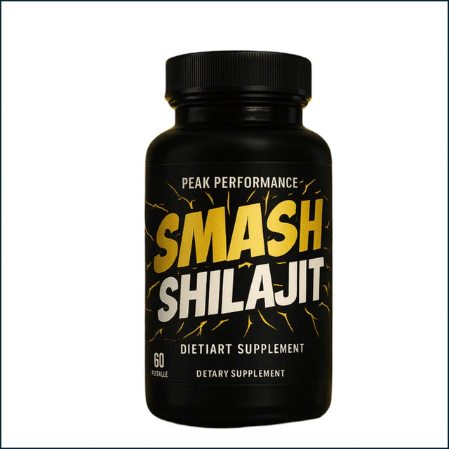 Smash Shilajit, 60 Capsules Testosterone Boosters Smash 