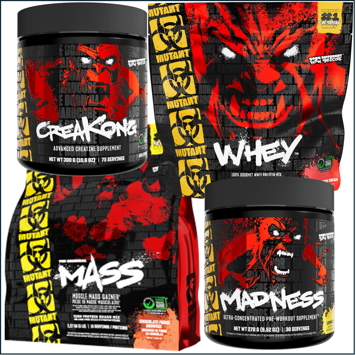 Mutant Born Hardcore Mass Stack