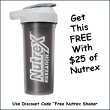 FREE Nutrex Shaker with $25.00 of Nutrex - Limit One