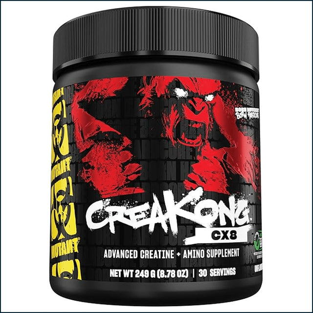 Mutant Creakong CX8 Creatine, 30 servings Creatine | Kre-Alkalyn Mutant 