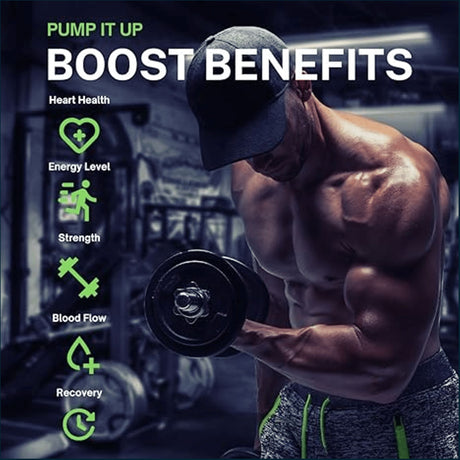 Smash Boost Nitric Oxide Booster, 60 Capsules Testosterone Boosters Smash 