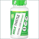 NutraKey Milk Thistle 250mg, 100 Capsules Vitamins | Herbs NutraKey Health 