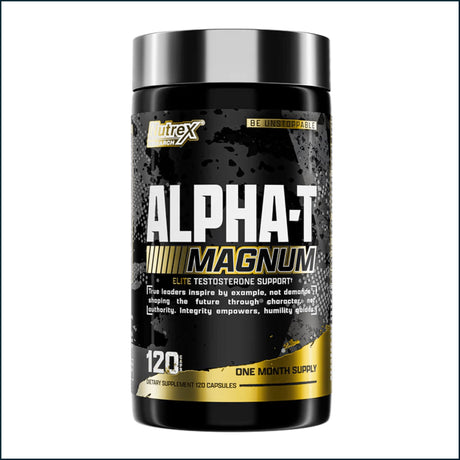 Nutrex Alpha-T Magnum, 120 Caps Testosterone Boosters Nutrex Research 