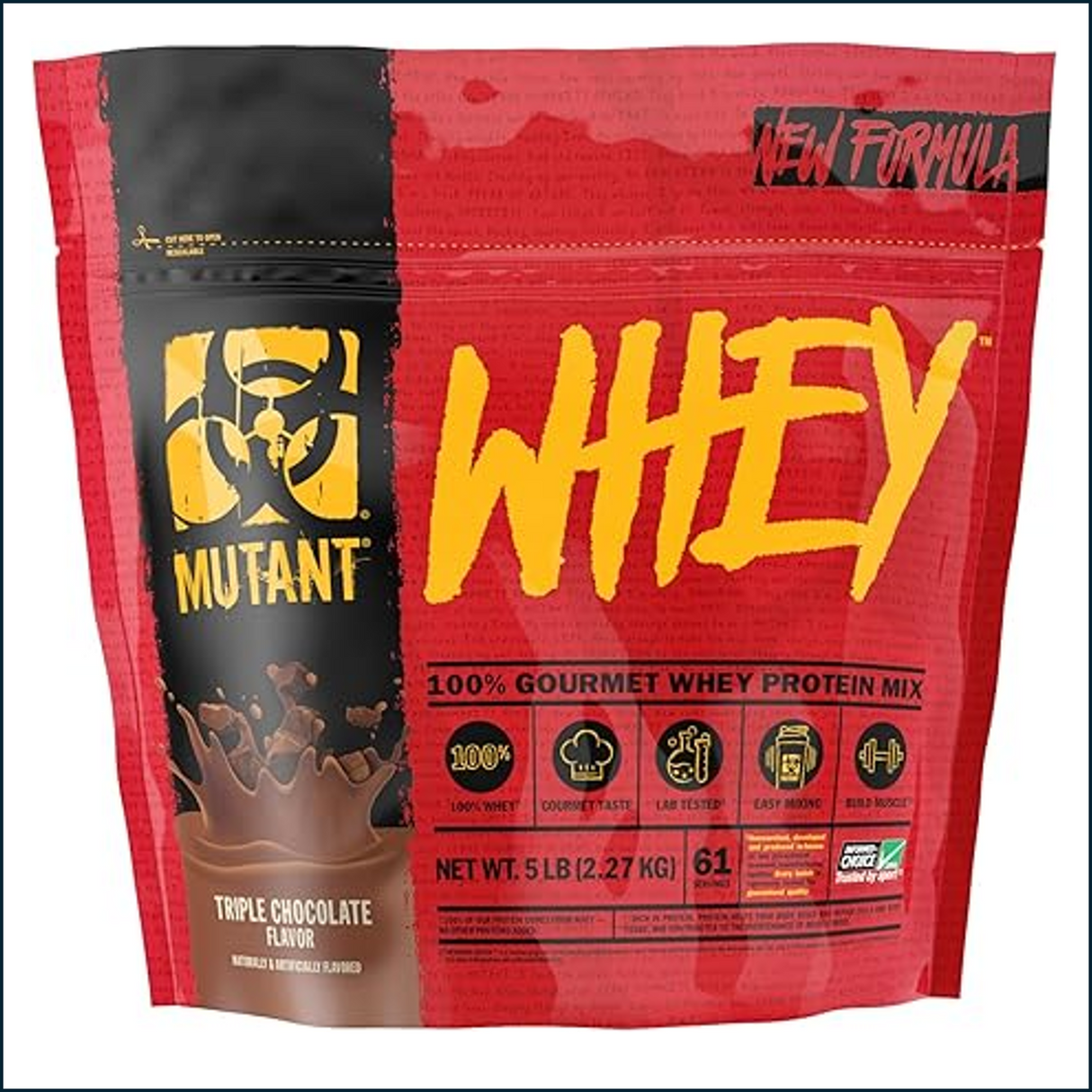 Mutant Whey Protein, 5lbs