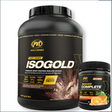 PVL ISO Gold, 5lbs 70 Servings + Free EAA + BCAA Complete 10 Serv