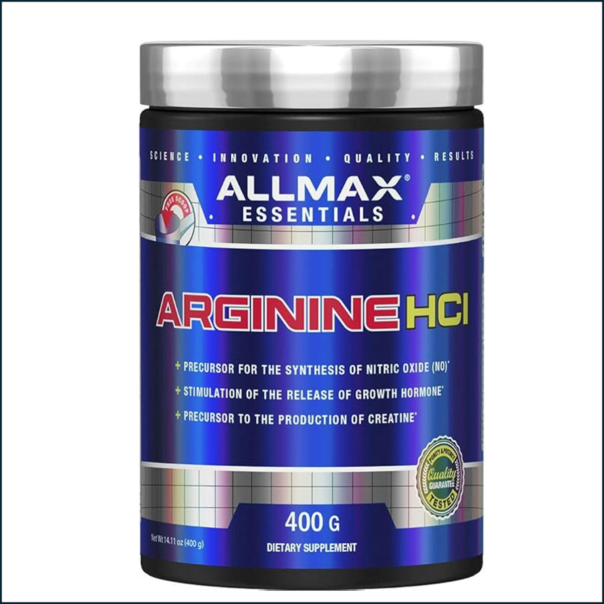 Allmax Arginine HCI, 80 Servings Pre-Workout Allmax Nutrition 