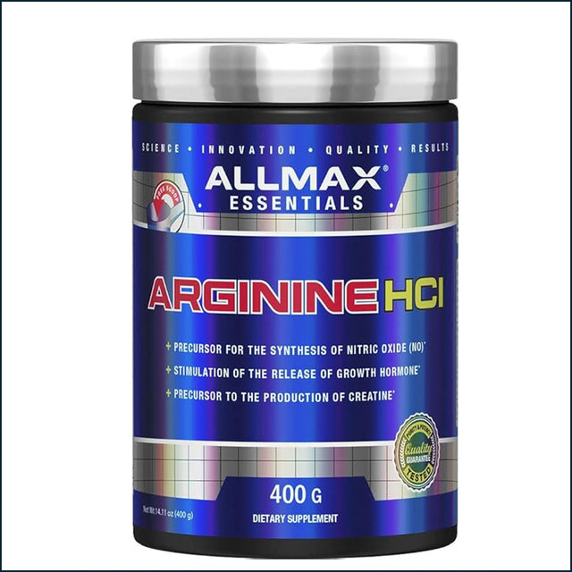 Allmax Arginine HCI, 80 Servings Pre-Workout Allmax Nutrition 