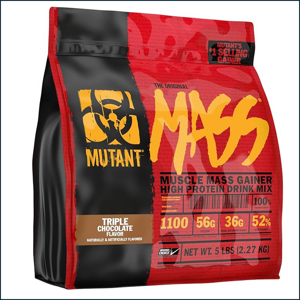 Mutant Mass Gainer, 5lbs