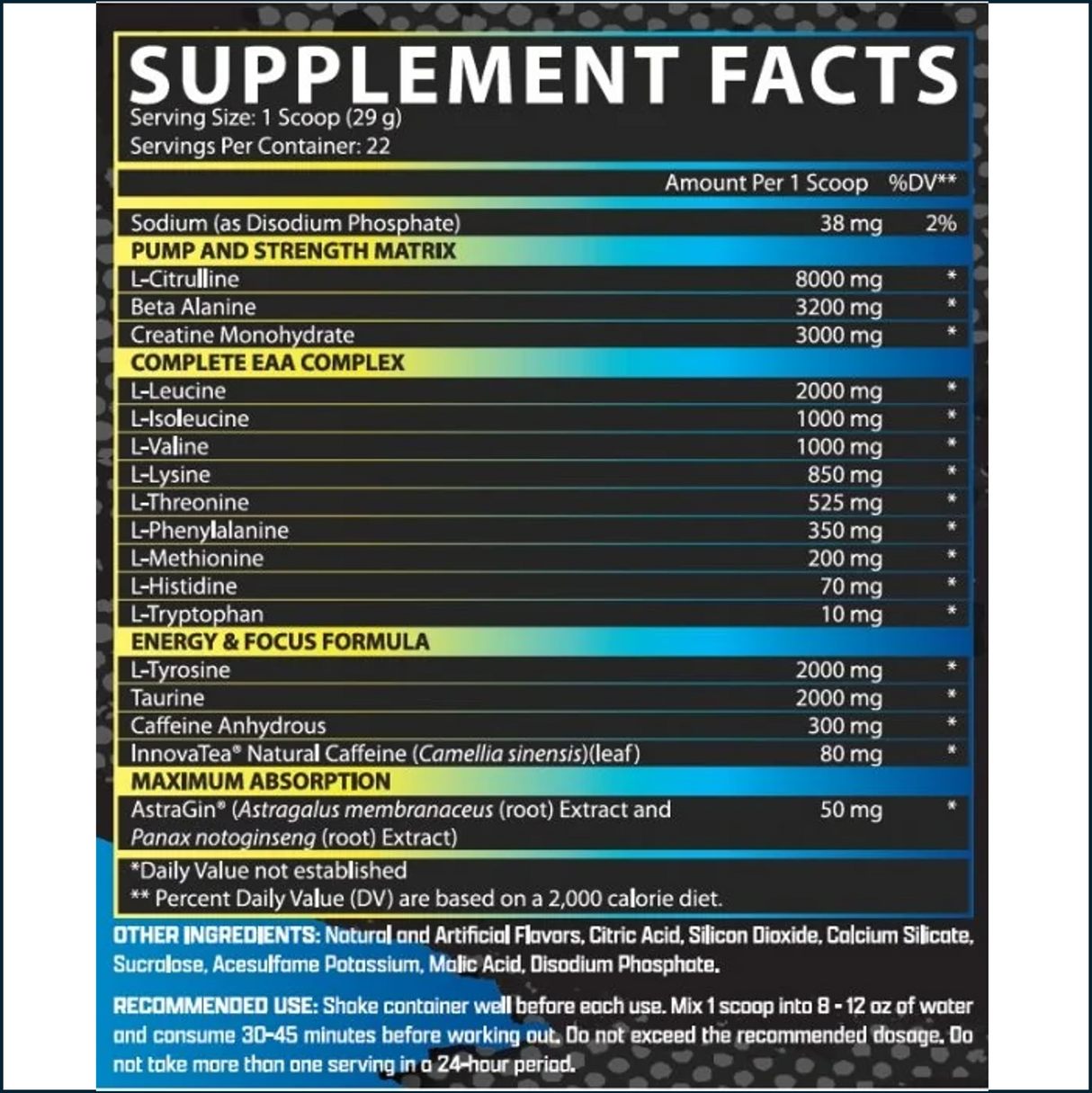 Nutrex OutLift Clinical, 22 Servings