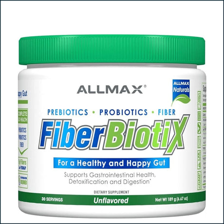 Allmax FiberBiotix, 30 Servings Vitamins | Herbs Allmax Nutrition 
