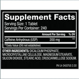 Mutant Caffeine, 240 tablets Pre-Workout Mutant 