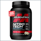 MuscleTech Nitro Tech Whey Protein, 2lbs - 23 Servings