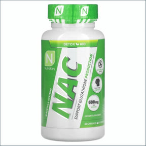 NutraKey NAC, 60 Capsules Vitamins | Herbs NutraKey Health 