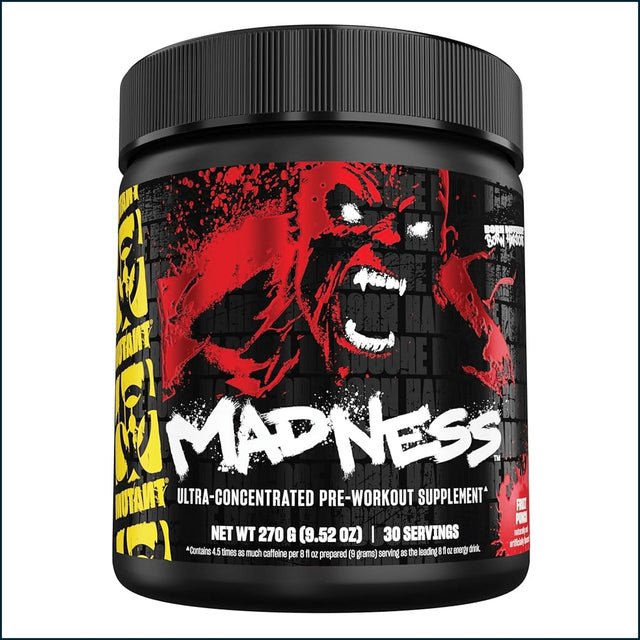 Mutant Madness Pre-WorkOut, 30 Servings Pre-Workout Mutant 