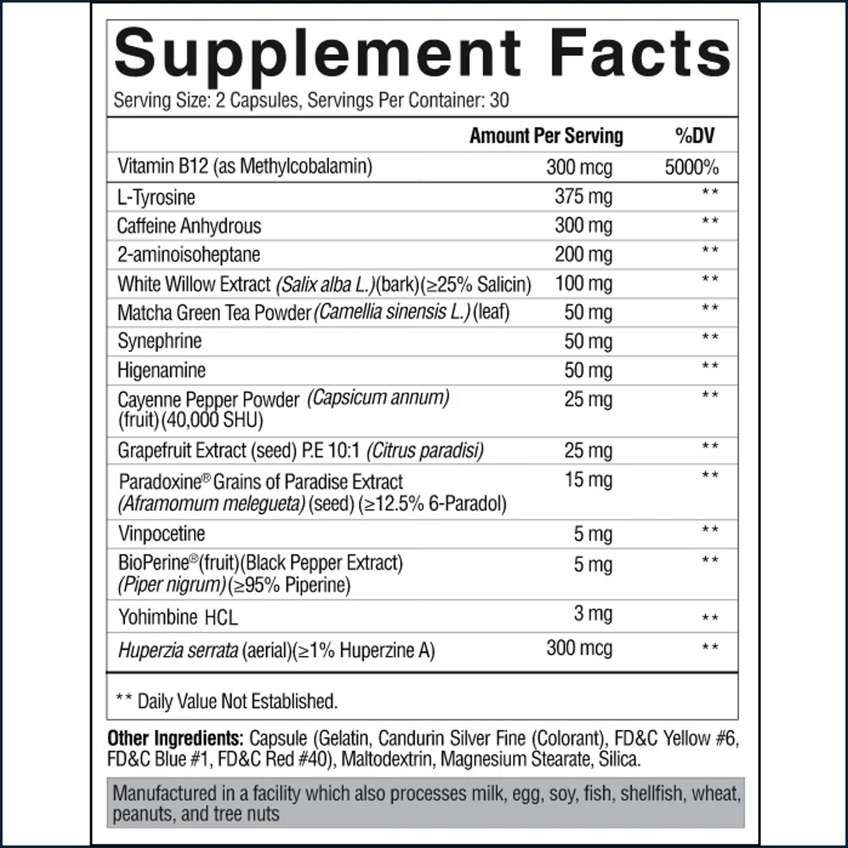 Condemned Labz Arsynist, 60 Capsules - 30 Servings