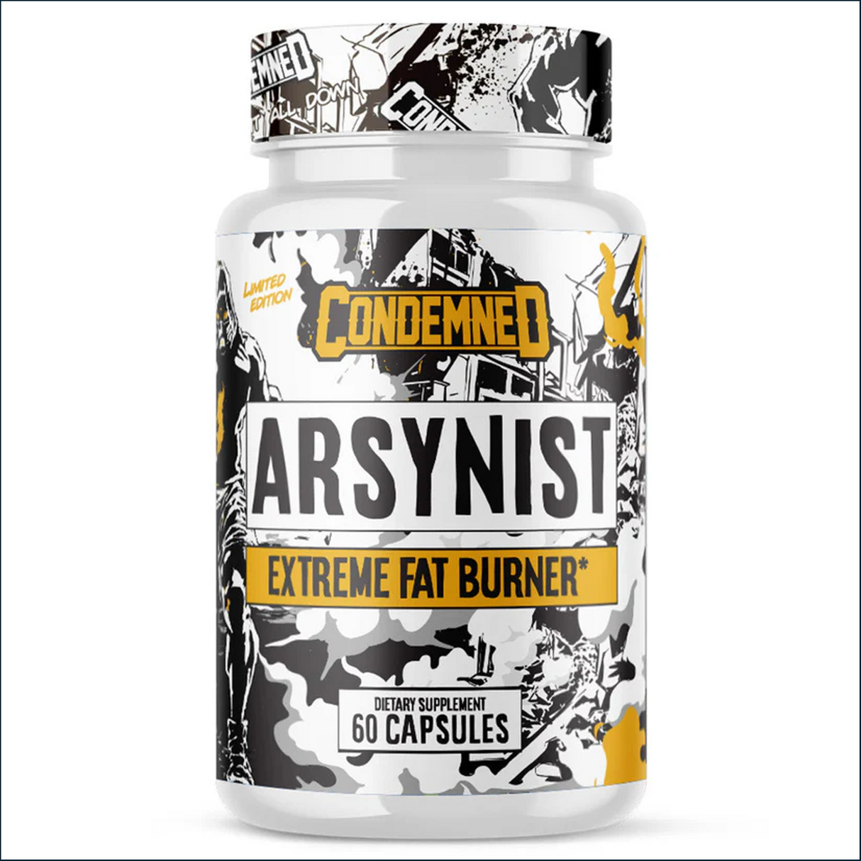 Condemned Labz Arsynist, 60 Capsules - 30 Servings