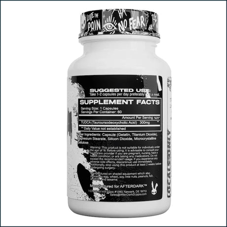 AfterDark Supps Tudca, 60 Capsules Testosterone Boosters AfterDark Supplements 
