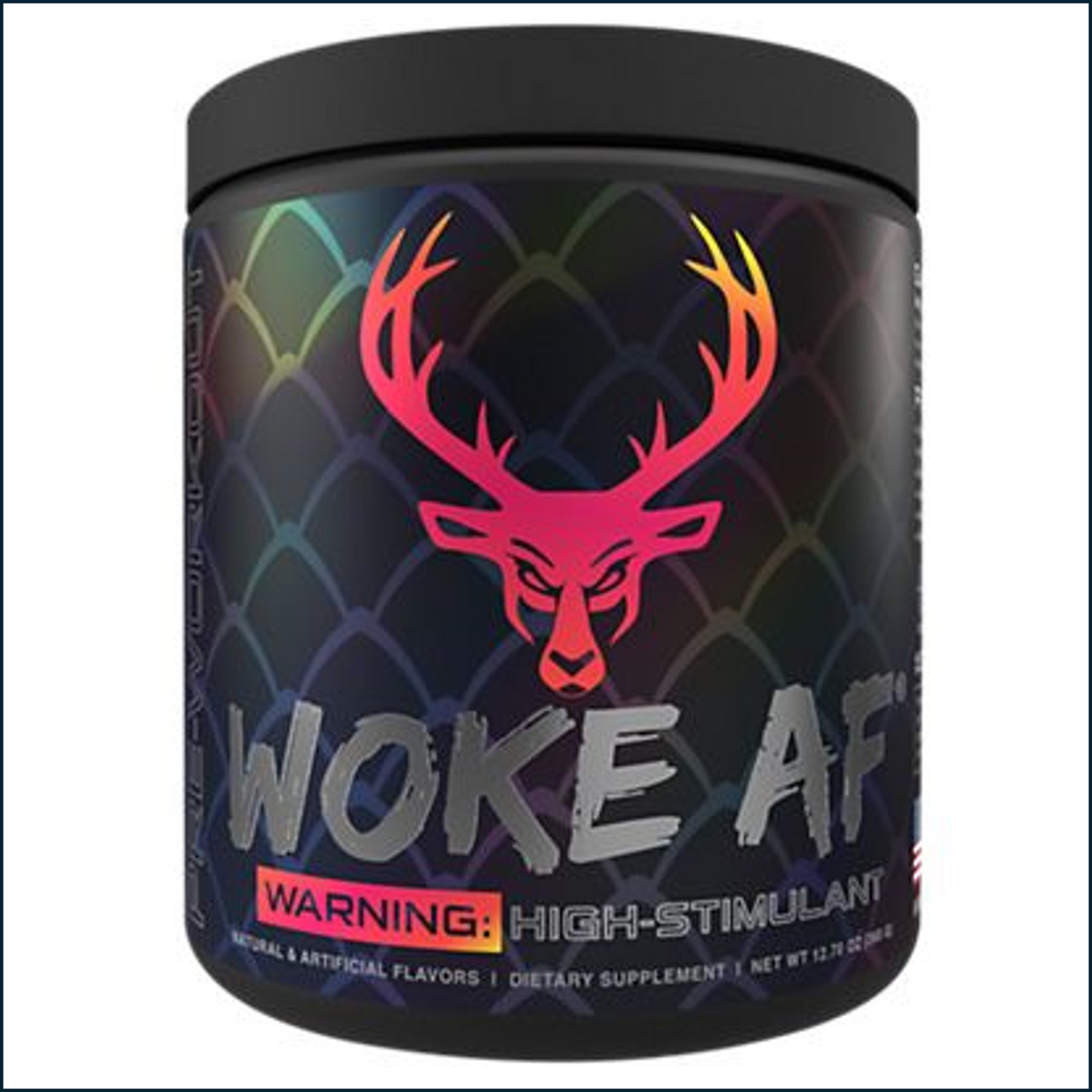 Bucked Up Woke AF High Stimulant Pre-Workout, 30 Servings