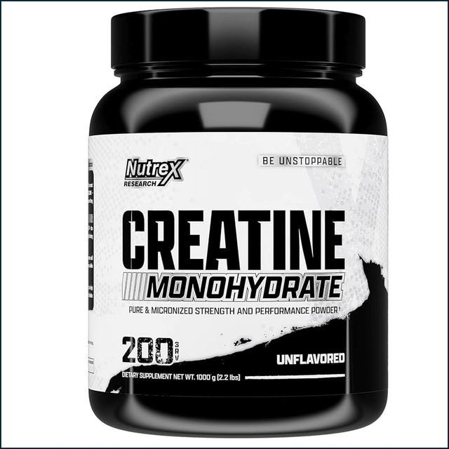 Nutrex Creatine Monohydrate, 200 Servings Creatine | Kre-Alkalyn Nutrex Research 