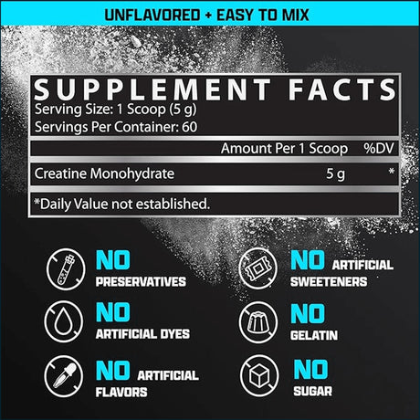Nutrex Creatine Monohydrate, 2 x 60 Servings Combo Deals - BOGO Nutrex Research 