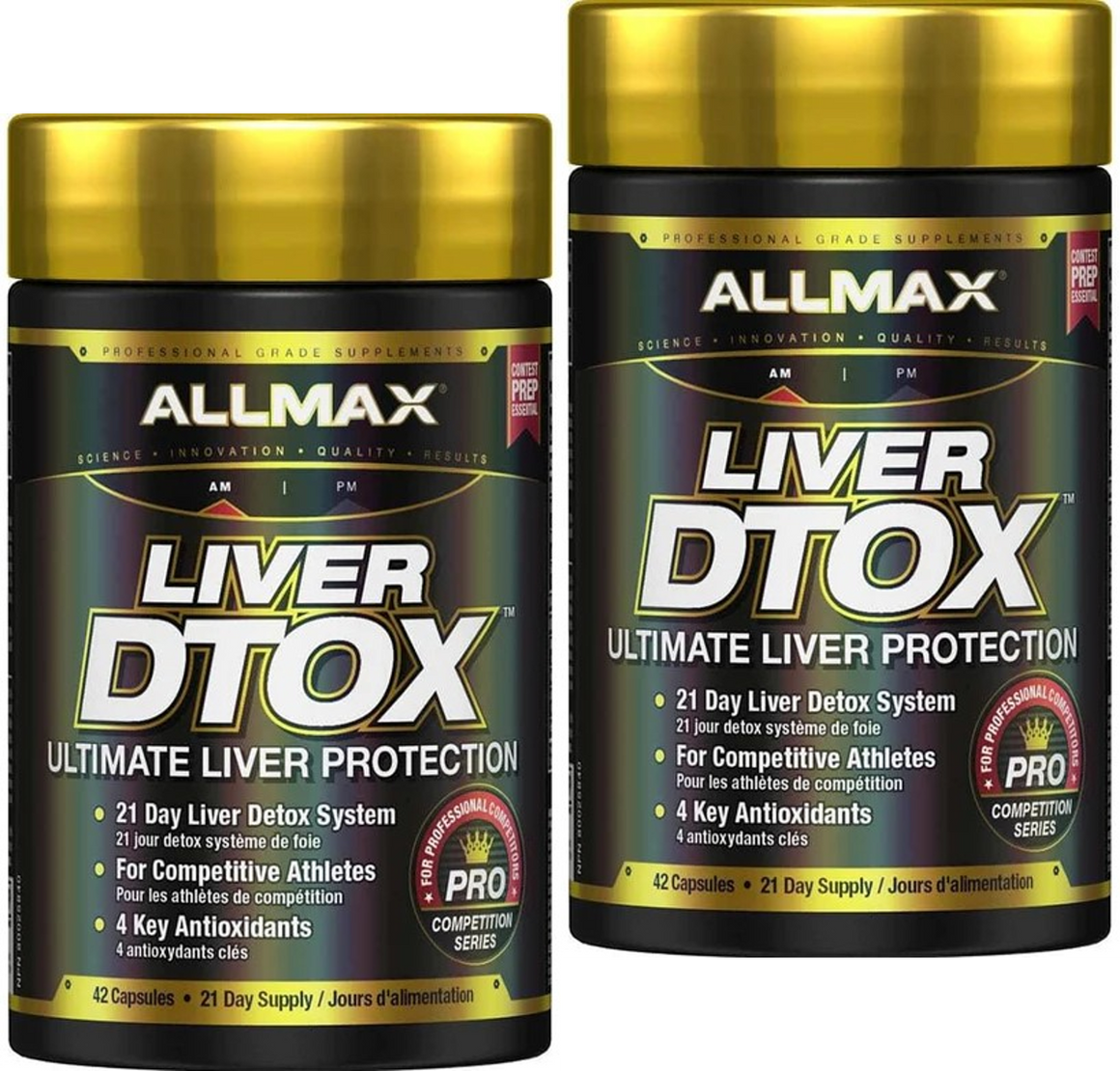 Allmax Liver D-Tox , 2 x 42 Tablets-21 Day Supply