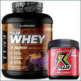 Repp Sports Raze Whey, 5lbs + Repp Sports Raze Pre-workout, 30 Servings