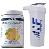 NF Sports Natural Amino 2.0, 25 Servings + Free Shaker