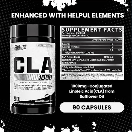 Nutrex CLA 1000, 90 Servings Weight Loss Nutrex Research 