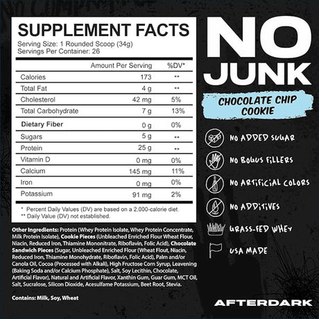 AfterDark Supps AfterBites Whey Protein, 2lbs Protein AfterDark Supplements 