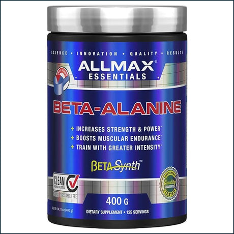 Allmax Beta Alanine Powder, 125 Servings BCAA | Amino Acids Allmax Nutrition 