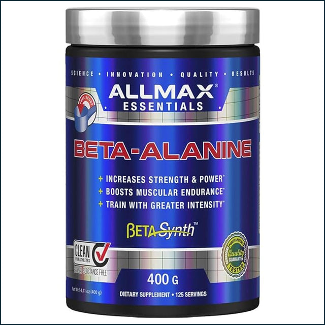 Allmax Beta Alanine Powder, 125 Servings BCAA | Amino Acids Allmax Nutrition 