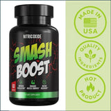 Smash Boost Nitric Oxide Booster, 2 x 60 Capsules Testosterone Boosters Smash 