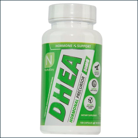 NutraKey DHEA 50mg, 100 Capsules Testosterone Boosters NutraKey Health 