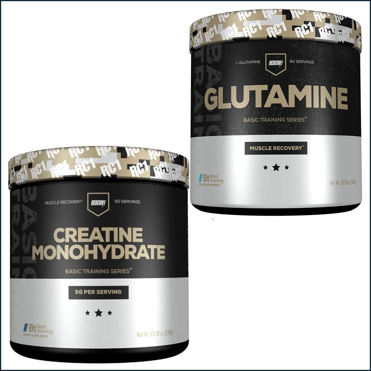 RedCon1 Creatine & Glutamine Combo - 60 Servings of each