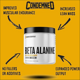 Condemned Labz Beta-Alanine, 240g - 75 Servings