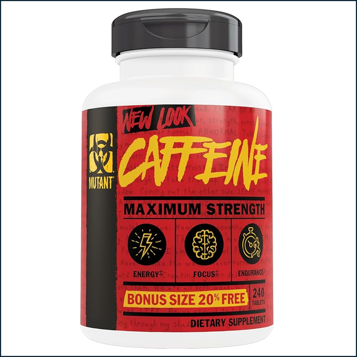 Mutant Caffeine, 240 tablets