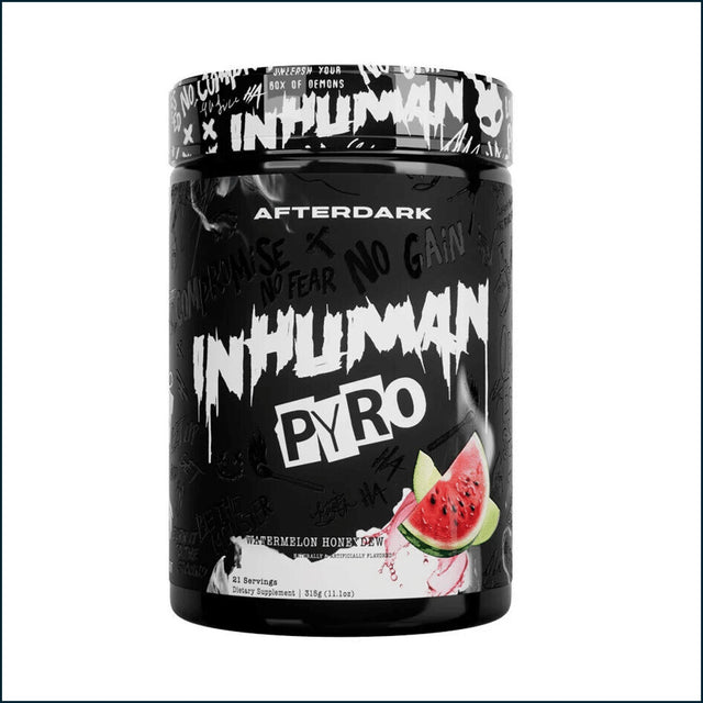 AfterDark Supps InHuman Pyro Pre-Workout/Fat Burner, 21 Servings Pre-Workout AfterDark Supplements 