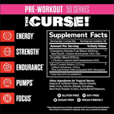 JNX Sports The Curse! Pre-workout, 50 Servings