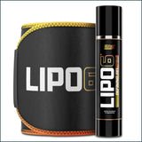 Nutrex LIPO-6 Defining Gel & Waist Trimmer Sweat Belt Combo Weight Loss Nutrex Research 