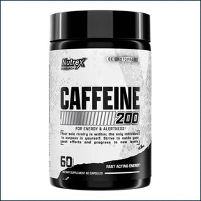 Nutrex Caffeine 200mg, 60 Caps Pre-Workout Nutrex Research 