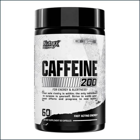 Nutrex Caffeine 200mg, 60 Caps Pre-Workout Nutrex Research 